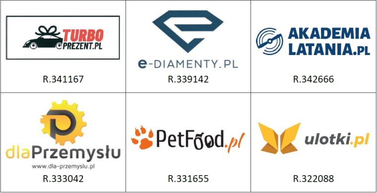 Zastrzeżenie domeny internetowej w Urzędzie Patentowym.