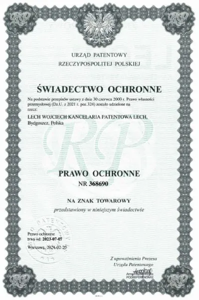 Bezwzględne przeszkody rejestracji znaku towarowego.